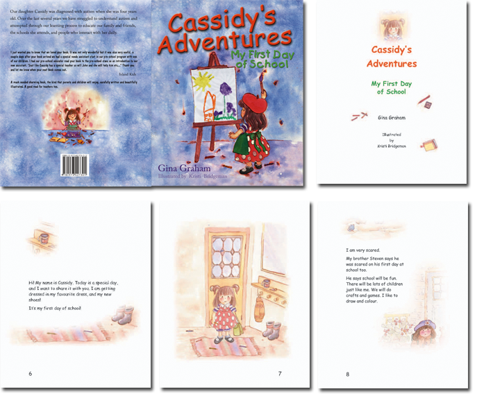 examples costs childrens book layout